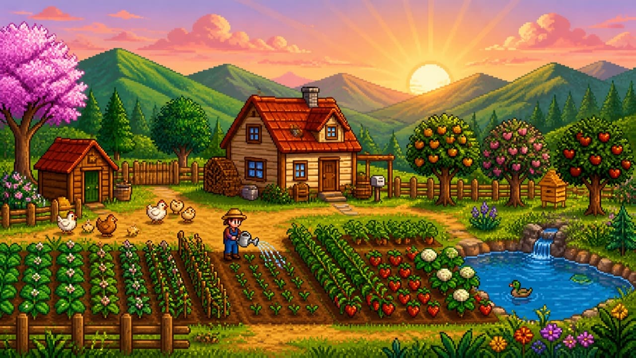 Stardew Valley — Spring Farm
