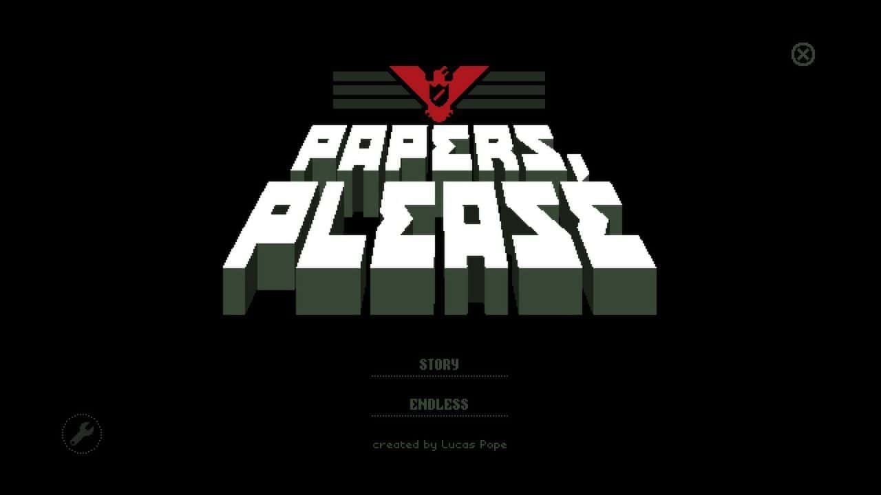 Cover artwork for Papers, Please